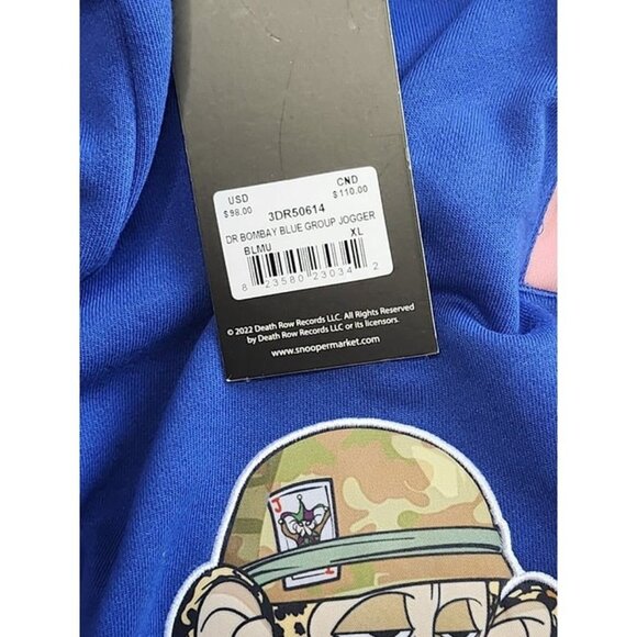 Death Row Records Dr. Bombay Embroidered Sunset Joggers - Picture 7 of 7